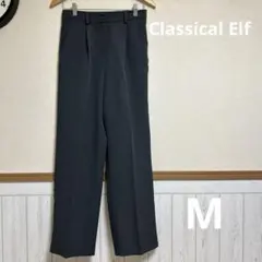 Classical Elf センタープリーツ　タックパンツ　グレー