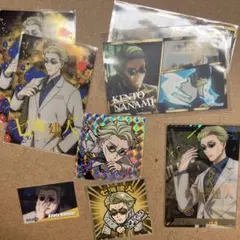 呪術廻戦　七海建人　ウエハース　ばかうけ　ビックリマン