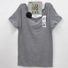 【3枚価格】Mサイズ GUNZE 半袖グレー 肌着のサムネイル