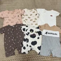 ロンパース6点セット（KANGOL含む）