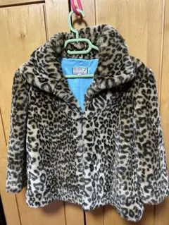 美品アトリエサブ　ヒョウ柄ファーコート TODD OLDHAM サイズ4