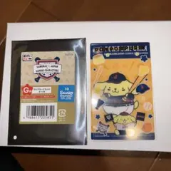 WBC 侍ジャパン サンリオ くじ クリアカードセット カード ポムポムプリン