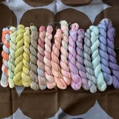 刺し子糸多色　15本セット　R