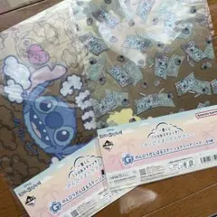 処分間近！【一番くじ】リロ・アンド・スティッチ Ｇ賞 ファイルステッカーセット