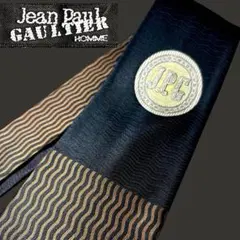 00s ゴルチエオム メダリオン 刺繍 バイカラー ウェーブ 切り替えのサムネイル