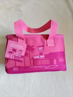 【未使用】トレーダージョーズ(Trader Joe's)保冷バックミニ　ピンク