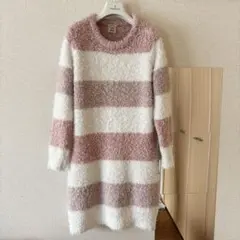 ジェラートピケ モコモコワンピース くつ下セット