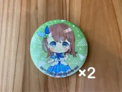 花里みのり 缶バッジ ホログラム プロセカ 2個