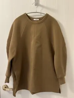 CLANE ARCH SLEEVE WIDE TOPSブラウン キャメルのサムネイル