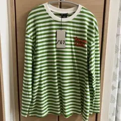 【ZARA】LUIS VIDAL ストライプ長袖Tシャツ