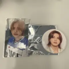 INI 松田迅 EC7000円トレカと缶バッジのセット