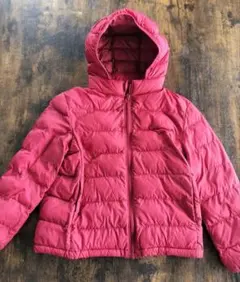 ユニクロ　中綿ジャケットフード付き キッズ 130cm