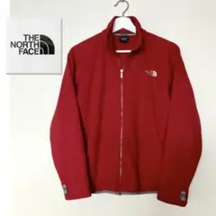THE NORTH FACE ＊フルジップフリースジャケット　レッドカラー