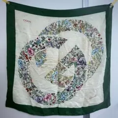 Gucci 大判スカーフ 花柄 蝶々 86×86 - メルカリ