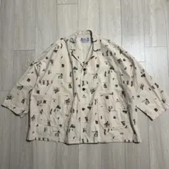 R&D.M.Co-BROWN BEARSコットンオーバーサイズジャケットのサムネイル