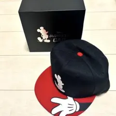 ディズニー キャップ ミッキーマウス キャラクター 帽子　ブラック Disney