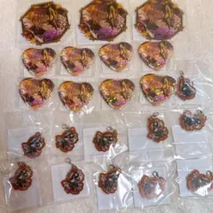 夢職人と忘れじの黒い妖精　アクリルコースター　ラメチャーム　缶バッジ　マキナ