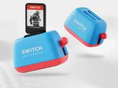 トースター型　Nintendo Switch ソフト、カセットケース 2枚収納