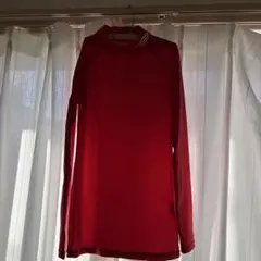 Umbro ハイネックレッドシャツ 長袖
