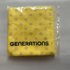 新品未使用GENERATIONS ハンカチエコバッグ イエロー