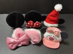 ディズニー　ヘアピン　ミニー　マリー　セット