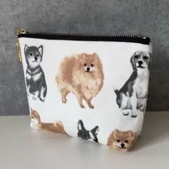 【031】16cmファスナーマルチポーチ