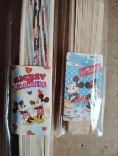 ミニー　ミッキー　マウス　ディズニー 扇子　セット