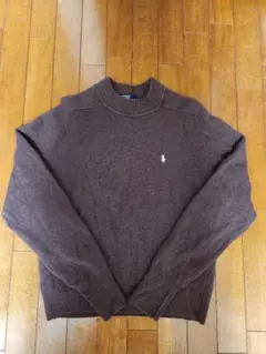 RALPH LAUREN ラルフローレン 　 ラムウールニットL サイズ