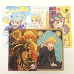 K187鬼滅◇善逸◇ポストカードセット
