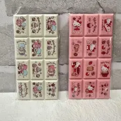 サンリオ ちょこぶろっくしーる キキララ キティ