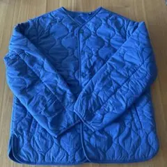 UNIQLO キルティングジャケット 160 青