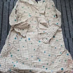 babyGap チェック柄星刺繍ワンピース 110cm