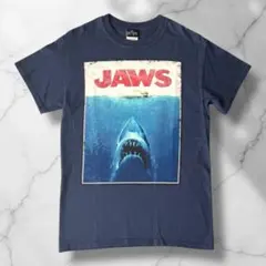 【公式】JAWS ジョーズ ムービーTシャツ ネイビー 半袖 映画T Sサイズ