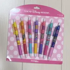 東京ディズニーリゾート　レトロ　アトラクション　ボールペンセット