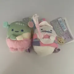 すみっコぐらし てのりぬいぐるみ ハロウィン おばけ たぴおか 2点セット
