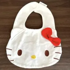 【美品】キティ　サンリオ　スタイ　よだれかけ　サンリオベビー