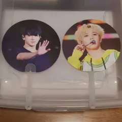 BTS うちわ ジョングク ジミン JUNGKOOK JIMIN 2枚セット