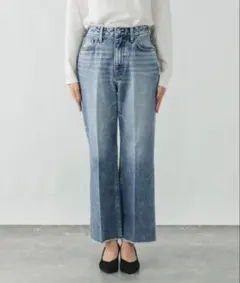 グローバルワーク　グッドデニム フレアパンツ sサイズ