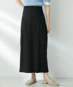 センスオブプレイス　ストレッチサスツキハイウエストスカート