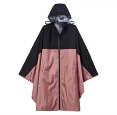 【新品】ワークマン 高撥水 レディース レインコート・ポンチョ 黒とピンク