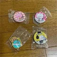 くら寿司 BT21 キーホルダー、缶バッジ