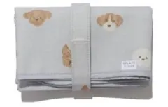 ジェラピケ　おむつシート　犬総柄　メレンゲドック　新品