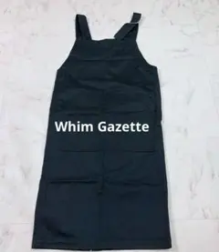 Whim Gazette ウィムガゼット ジャンパースカート ブラックIラインのサムネイル