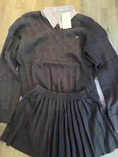 ANDMARY Agatha blouse set up グレー
