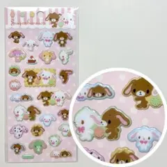【正規品】 シュガーバニーズ ぷっくりシール 立体シール
