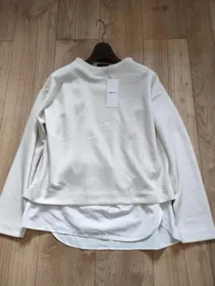 新品　コムサイズム　【セットアイテム】ボトルネックカットソー＋タンクトップ　9号