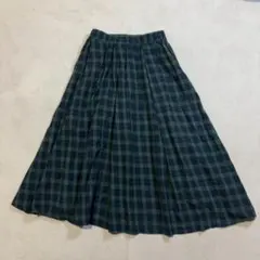 NARU （ナル） ネルチェックフレアスカート