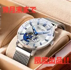 10月末までの限定出品‼️腕時計 手巻き式　SOLLEN 新品　箱あり