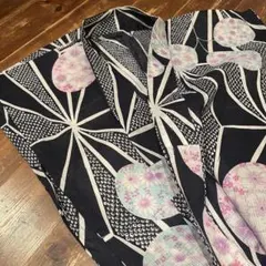 浴衣　ネイビー　藍色　水色　ピンク　紫