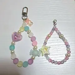 ビーズキーホルダー チャーム